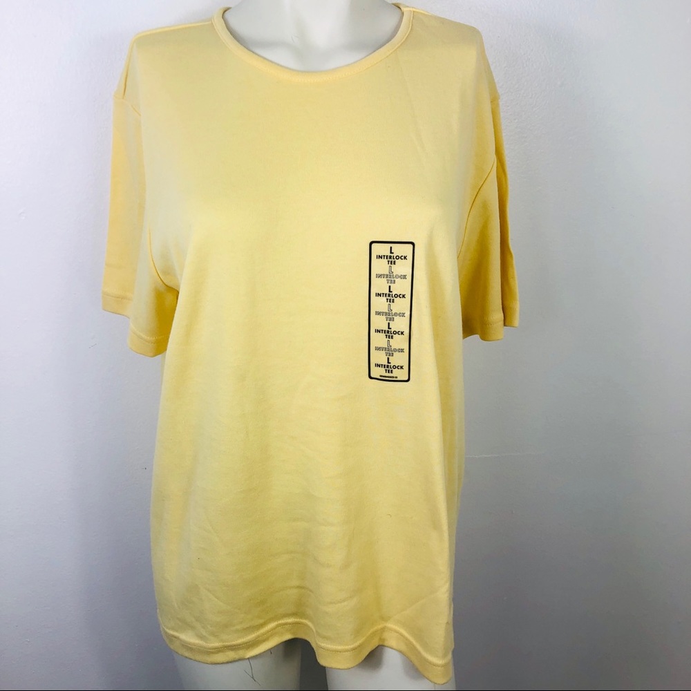 Basic Edition Classic Butter Yellow T-Shirt